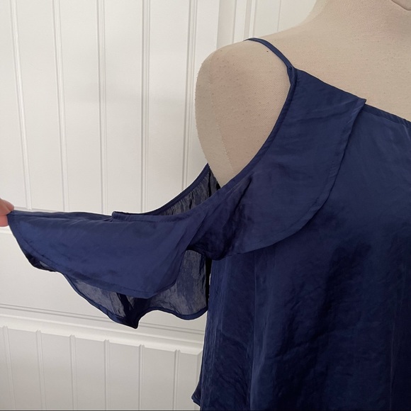 BP Blue Ruffle Cami - Picture 4 of 7